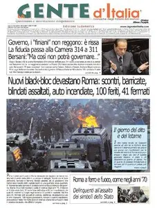 GENTE D' ITALIA  15 DICEMBRE 2010