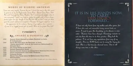 Kishori Amonkar - Sampradaya: Carrying Forward A Tradition - Live In London 2000 [2CD] {2004 Sony Music Edition}