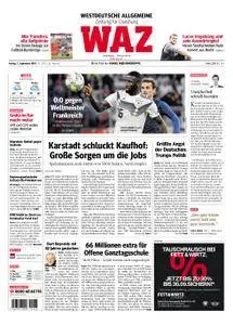 WAZ Westdeutsche Allgemeine Zeitung Duisburg-West - 07. September 2018