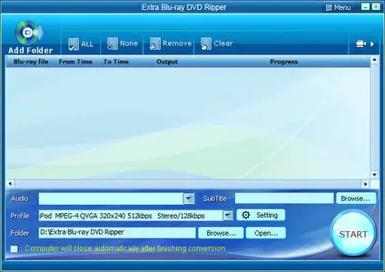 Extra Blu-ray DVD Ripper v11.01.02 Portable