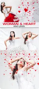 Girl & hearts