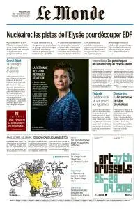 Le Monde du Mardi 16 Avril 2019