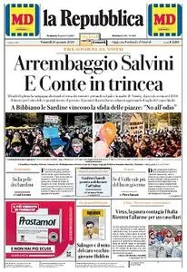 la Repubblica - 24 Gennaio 2020