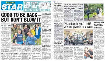 Shropshire Star Shrewsbury Edition – July 06, 2020