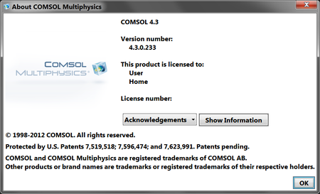 Comsol Multiphysics 4.3 Update 2