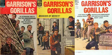Garrison's Gorillas #1-5 (1968)
