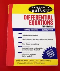 Schaum's Outline of Differential Equations (2006) [Repost]