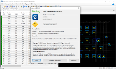 STAAD Advanced Concrete Design RCDC 2023 (23.00.02.43)