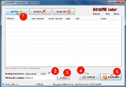 AdroitPDF Locker 1.0.1 Portable