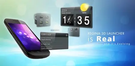 Regina 3D Launcher v0.9.64 Android