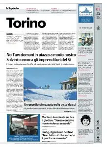la Repubblica Torino - 7 Dicembre 2018