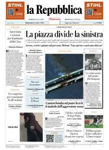 la Repubblica - 9 Ottobre 2022