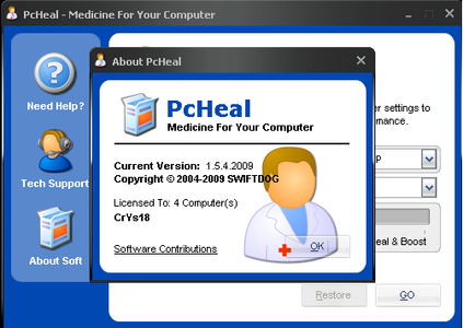 Portable Swiftdog PCHeal 1.5.4.2009