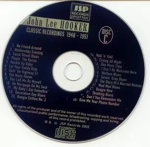 John Lee Hooker - The Classic Early Years 1948-1951 [4CD Box Set] (2002)