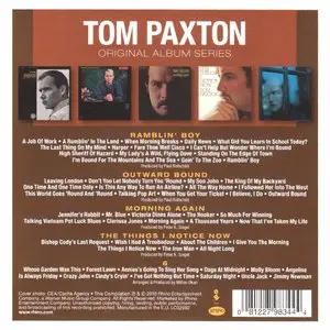 Tom Paxton - Original Album Series (1964-70) [5CD Box Set] {2010 Rhino Remaster}