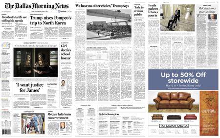 The Dallas Morning News – August 25, 2018