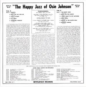 Osie Johnson - The Happy Jazz Of Osie Johnson (1955) {2014 Japanese Bethlehem Album Collection 1000}