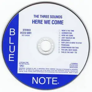 The Three Sounds - Here We Come (1960) {2015 Japan SHM-CD Blue Note 24-192 Remaster UCCQ-5091}