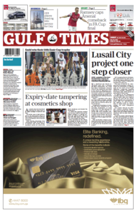 Gulf Times - Qatar, 18.05.2014