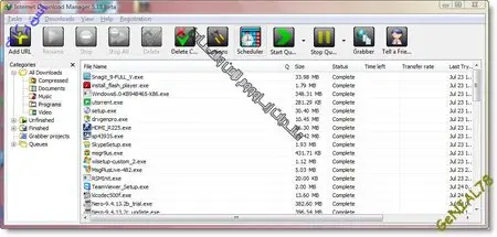 Internet Download Manager 5.18 Beta silent install full multi language( not  PORTABLE)