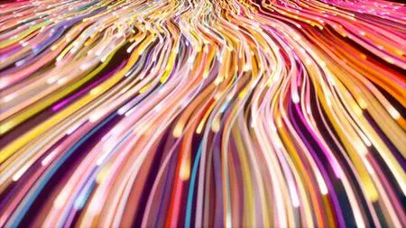 Abstract Colorful Light Stripes 1420489