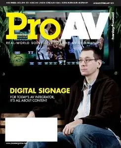 PRO AV Magazine - January/February 2011