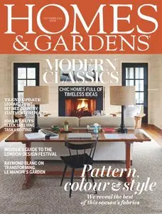 Homes & Gardens Magazine October 2014 (True PDF)