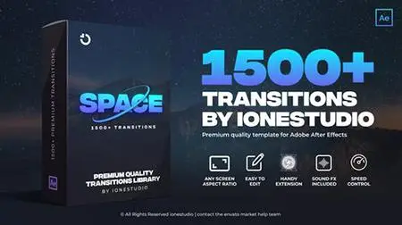 1500+ Transitions for After Effects 37533954