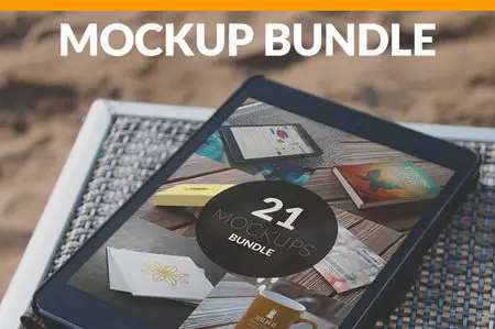 CreativeMarket - 21 Mockups ValuePack