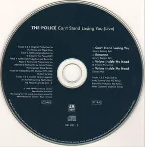 The Police - Can't Stand Losing You (Live) (1995)