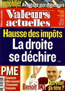 Valeurs Actuelles  N°3828 du 8 au 14 Avril 2010