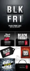 Black Friday Backgrounds Vector