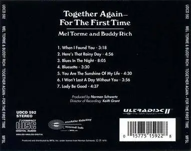 Mel Torme & Buddy Rich - Together Again - for the First Time (1978) [MFSL, UDCD 592]