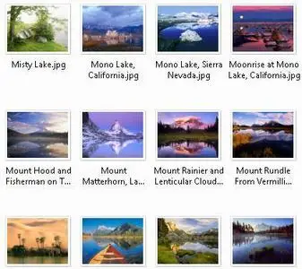 Huge Lakes Wallpaper - 2008