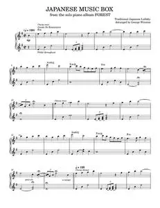 Japanese Music Box (Itsuki No Komoriuta) - George Winston, Vince Guaraldi (Piano Solo)