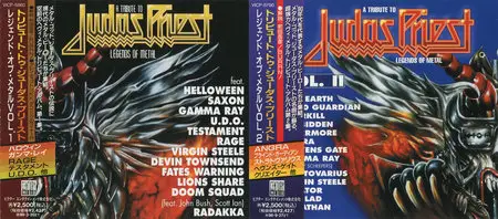 VA - A Tribute To Judas Priest - Legends Of Metal Vol.1 & 2 (1996)