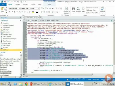 Pluralsight - Understanding SharePoint 2013: Part 5 - REST and CSOM [repost]