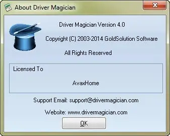 Driver Magician 4.0 DC 15.12.2013