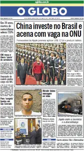 Jornal O Globo - 13 de abril de 2011