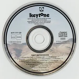 Chris Hinze - Tibet Impressions (1994, Keytone # KEYTONE 777)