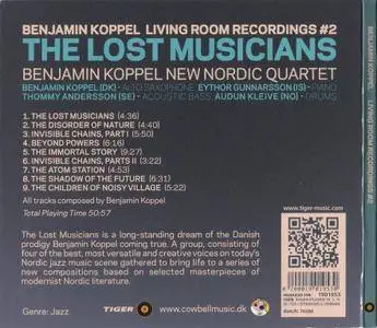 Benjamin Koppel New Nordic Quartet - Living Room Recordings #2: The Lost Musicians (2013)