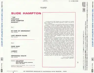 Slide Hampton - The Fabulous Slide Hampton Quartet (1969) {2010 Japan Jazz Masterpiece Best & More 999 Series TOCJ-50086}