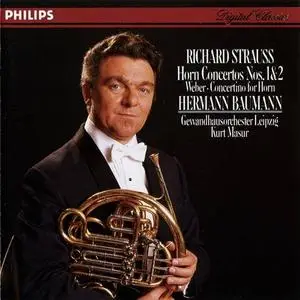 Strauss - Horn Concerti 1 & 2, Weber - Concertino for Horn