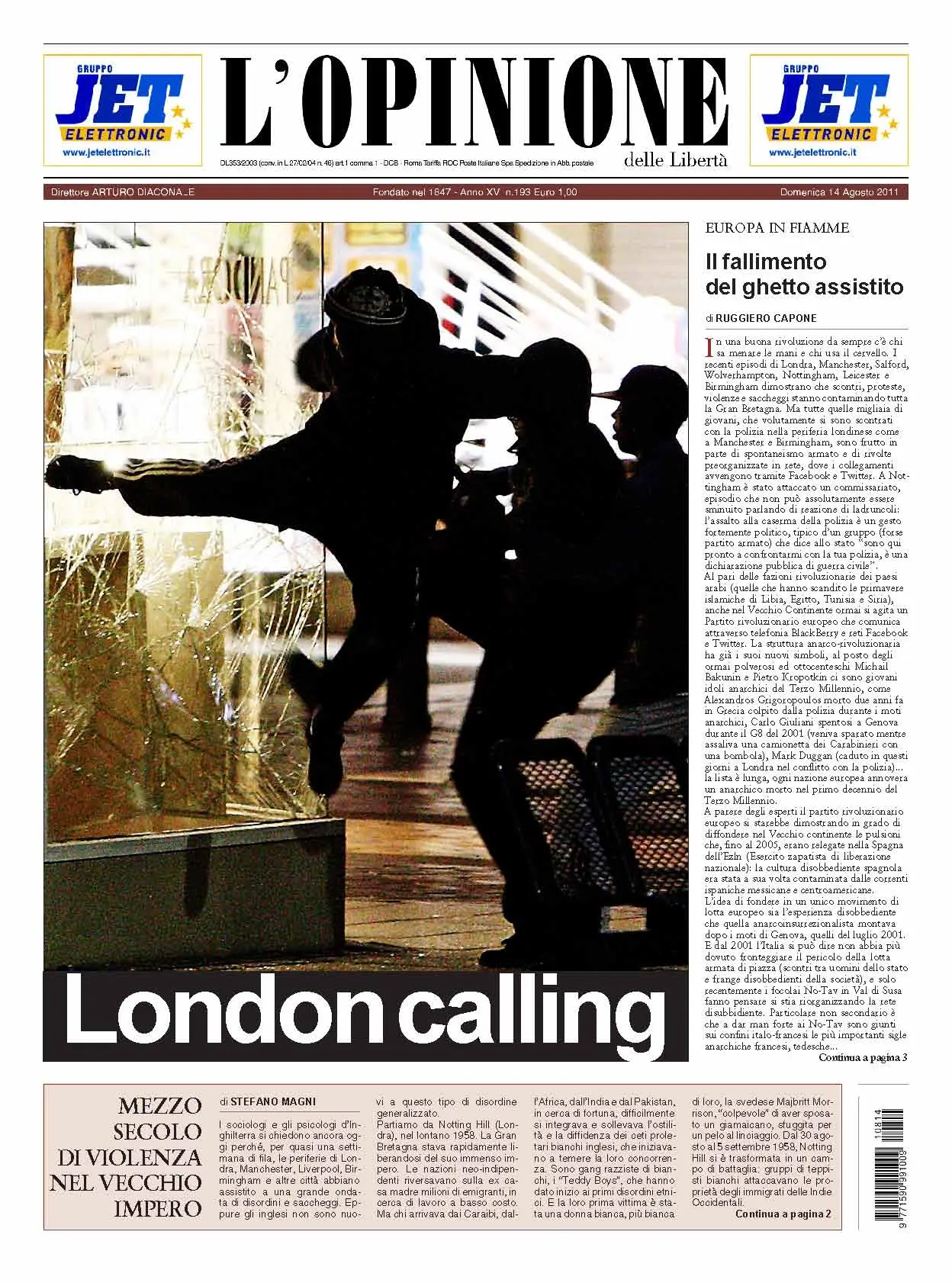 L'Opinione 14.08.2011