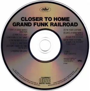 Grand Funk Railroad - Closer To Home (1970) (Japan TOCP-3285)