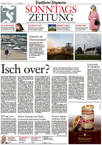 Frankfurter Allgemeine Zeitung am Sonntag, 21. Juni 2015