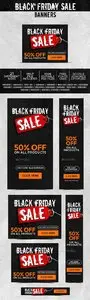 GraphicRiver Black Friday Sale Banners