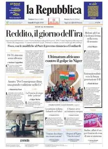 la Repubblica - 31 Luglio 2023