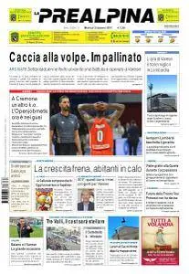 La Prealpina - 3 Gennaio 2017