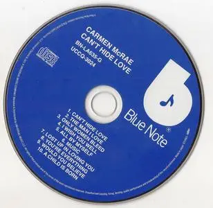 Carmen McRae - Can't Hide Love (1976) {2018 Japan Blue Note Revivals Series UCCQ-3024}
